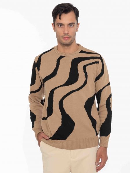 OVER-D Μπλούζα πλεκτή OE1F2W2M21 Ταμπά OVER-D - 11