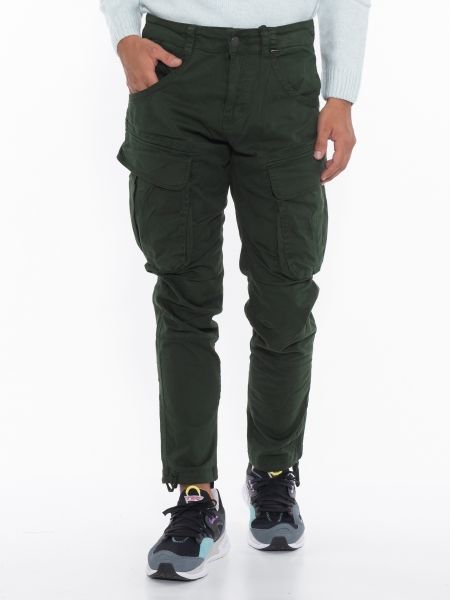 GABBA Cargo Παντελόνι RUFO PO10013 Κυπαρισσί GABBA - 1