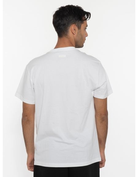 PUMA T-shirt 536463 01 Rebound SS Tee 2 White PUMA - 2