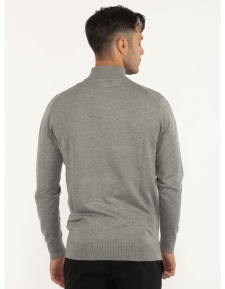 OVER-D Μπλούζα πλεκτή λουπέτο OC1F0W0M04 Γκρι OVER-D - 2