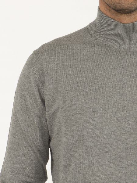 OVER-D Μπλούζα πλεκτή λουπέτο OC1F0W0M04 Γκρι OVER-D - 5