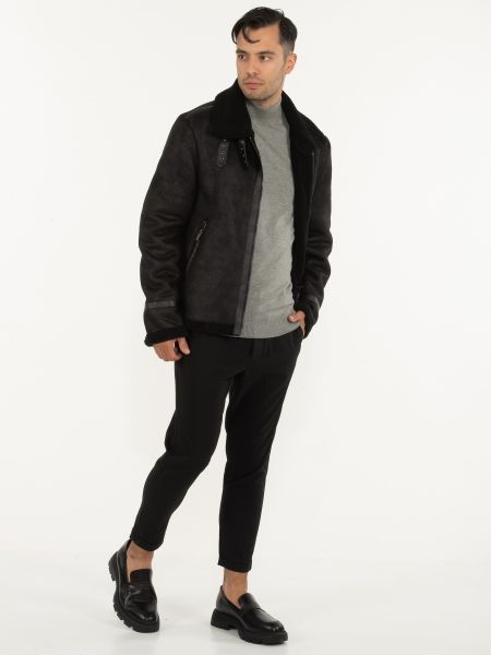 OVER-D Μπλούζα πλεκτή λουπέτο OC1F0W0M04 Γκρι OVER-D - 7