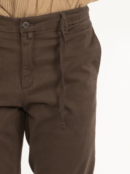 OVER-D Chino Παντελόνι OE1F0W0P06 Καφέ OVER-D - 5