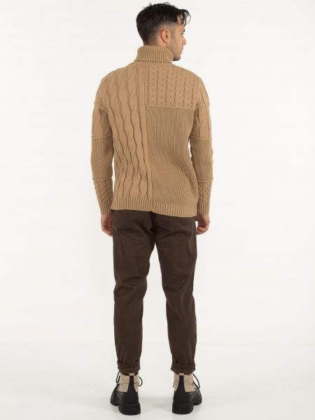 OVER-D Chino Παντελόνι OE1F0W0P06 Καφέ OVER-D - 8