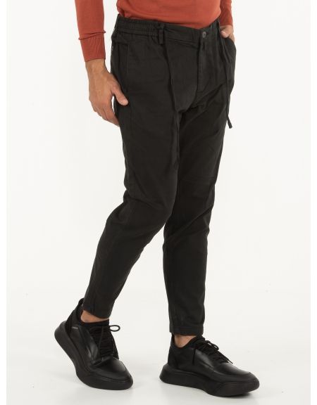 OVER-D Chino Παντελόνι OE1F0W0P06 Μαύρο OVER-D - 3