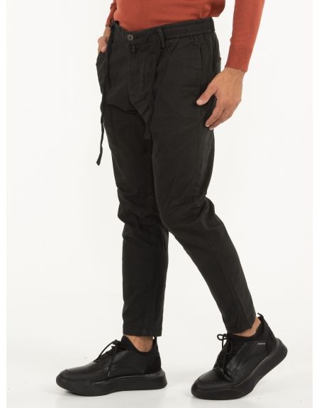 OVER-D Chino Pants OE1F0W0P06 Black OVER-D - 4