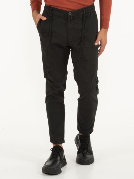 OVER-D Chino Παντελόνι OE1F0W0P06 Μαύρο OVER-D - 10