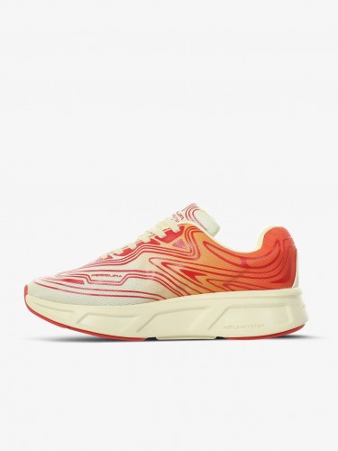 FESSURA Sneaker Παπούτσι RUNFLEX 1 Κόκκινο - Πορτοκαλί - Εκρού