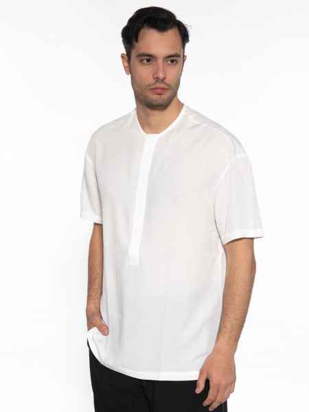 NINETEEN Shirt mao K23-1030 White NINETEEN - 4