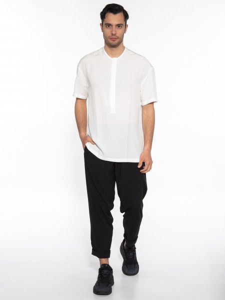 NINETEEN Shirt mao K23-1030 White NINETEEN - 6