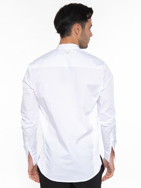 NINETEEN Shirt mao K23-1021 White NINETEEN - 2