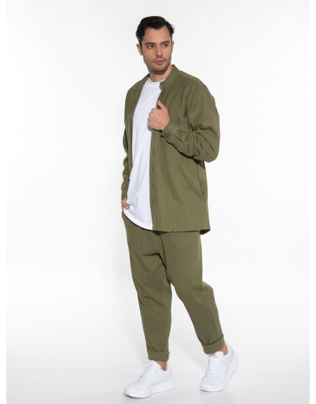 NINETEEN Pants K23-1034 Khaki NINETEEN - 9