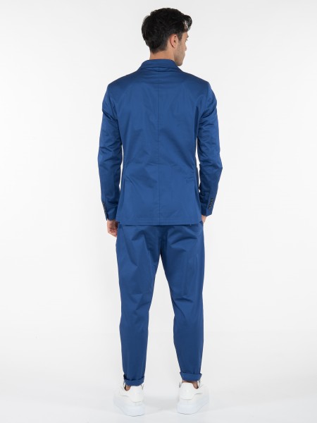 OVER-D Chino Παντελόνι OE1S2S3P31 Μπλε ρουά OVER-D - 11