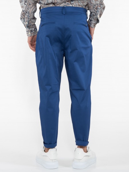 OVER-D Chino Παντελόνι OE1S2S3P31 Μπλε ρουά OVER-D - 2