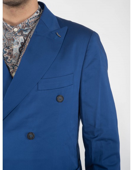 OVER-D Σακάκι blazer OE1S2S3G05 Μπλε ρουά OVER-D - 5