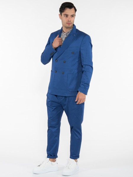 OVER-D Σακάκι blazer OE1S2S3G05 Μπλε ρουά OVER-D - 9