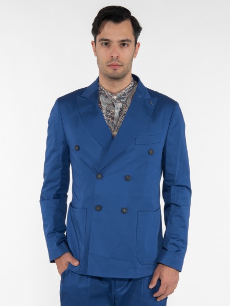 OVER-D Σακάκι blazer OE1S2S3G05 Μπλε ρουά OVER-D - 1