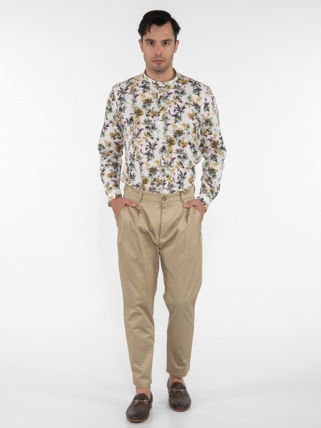 OVER-D Chino Pants OE1S2S3P31 Beige OVER-D - 7