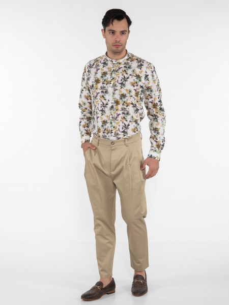 OVER-D Chino Pants OE1S2S3P31 Beige OVER-D - 11