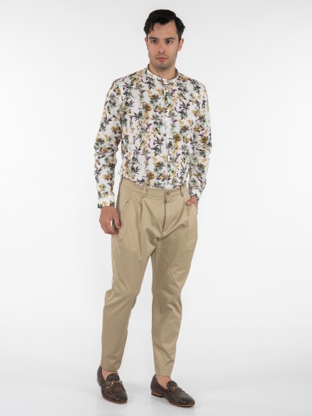 OVER-D Chino Pants OE1S2S3P31 Beige OVER-D - 8