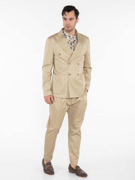 OVER-D Chino Pants OE1S2S3P31 Beige OVER-D - 9