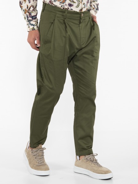 OVER-D Chino Παντελόνι OE1S2S3P31 Λαδί OVER-D - 3