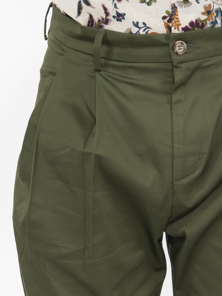 OVER-D Chino Παντελόνι OE1S2S3P31 Λαδί OVER-D - 5
