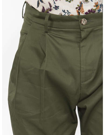 OVER-D Chino Παντελόνι OE1S2S3P31 Λαδί OVER-D - 5