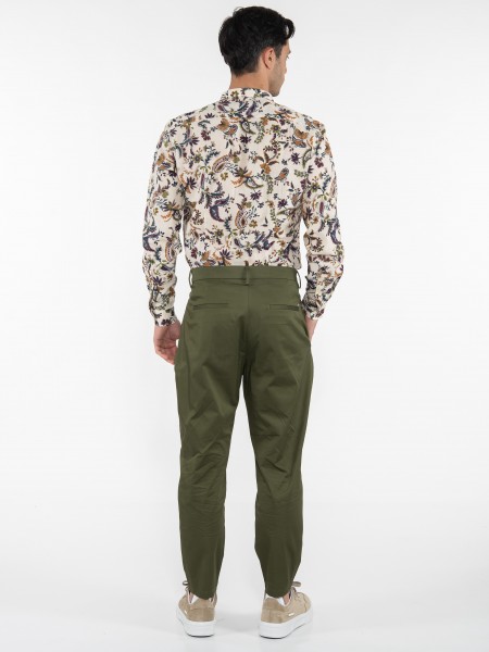 OVER-D Chino Παντελόνι OE1S2S3P31 Λαδί OVER-D - 8