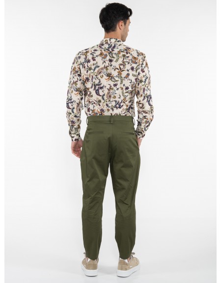 OVER-D Chino Παντελόνι OE1S2S3P31 Λαδί OVER-D - 8