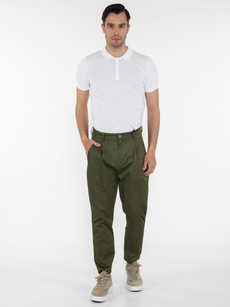 OVER-D T-shirt Polo νημάτινο OM546MG Λευκό OVER-D - 6