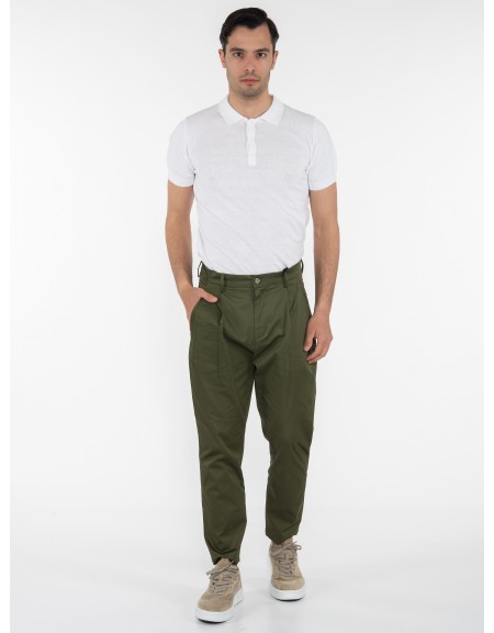 OVER-D T-shirt Polo νημάτινο OM546MG Λευκό OVER-D - 6