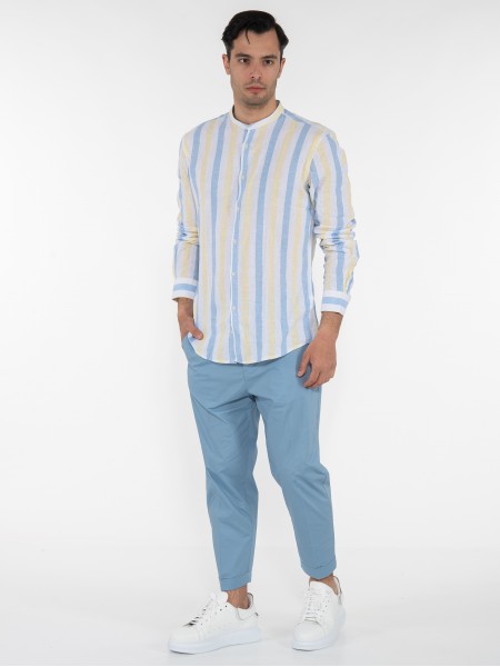 OVER-D Chino Pants OE1S2S3P03 Blue OVER-D - 9