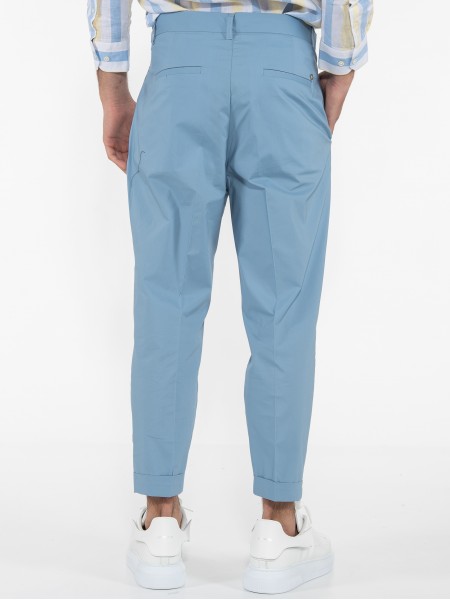 OVER-D Chino Παντελόνι OE1S2S3P03 Γαλάζιο OVER-D - 2