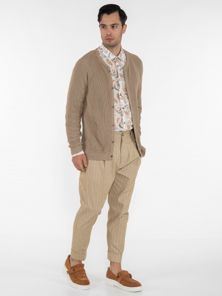 XAGON MAN Cotton cardigan 1J22303 Beige XAGON MAN - 7