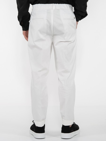 OVER-D Chino Παντελόνι OE1S2S3P02 Λευκό OVER-D - 2