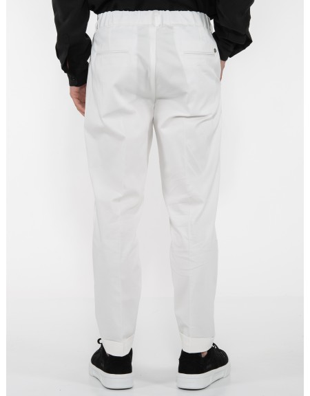 OVER-D Chino Παντελόνι OE1S2S3P02 Λευκό OVER-D - 2