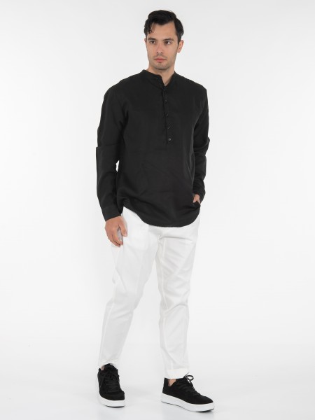 OVER-D Chino Παντελόνι OE1S2S3P02 Λευκό OVER-D - 7