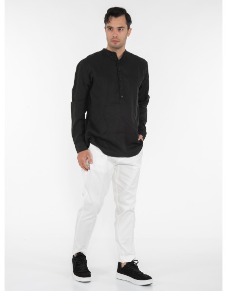 OVER-D Chino Παντελόνι OE1S2S3P02 Λευκό OVER-D - 7