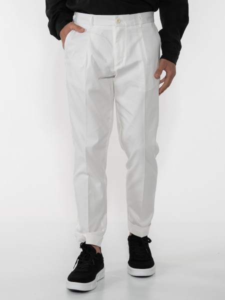 OVER-D Chino Παντελόνι OE1S2S3P02 Λευκό OVER-D - 10