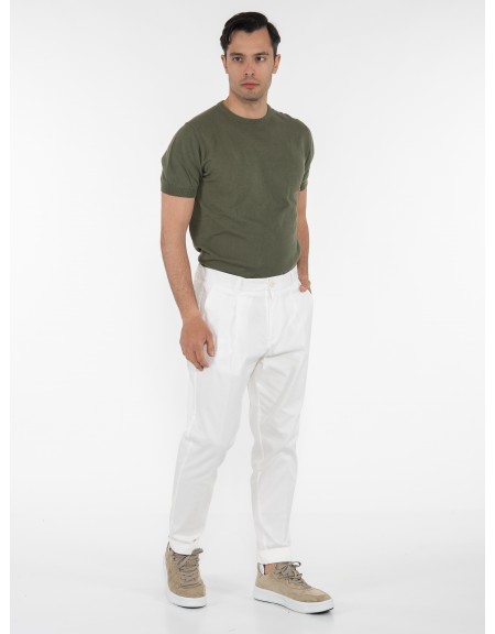 OVER-D T-shirt yarn OM547MG Khaki OVER-D - 7