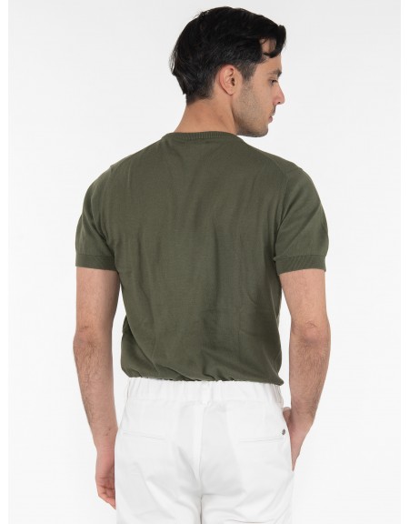 OVER-D T-shirt yarn OM547MG Khaki OVER-D - 2