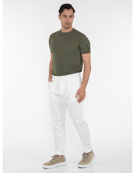 OVER-D T-shirt νημάτινο OM547MG Χακί OVER-D - 9