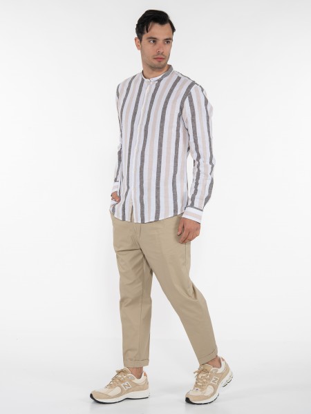 XAGON MAN Chino Pants P23031ZX77LT Beige XAGON MAN - 9