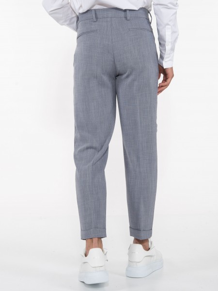 OVER-D Chino Παντελόνι OE1S2S3P29 Μπλε - Γαλάζιο OVER-D - 2