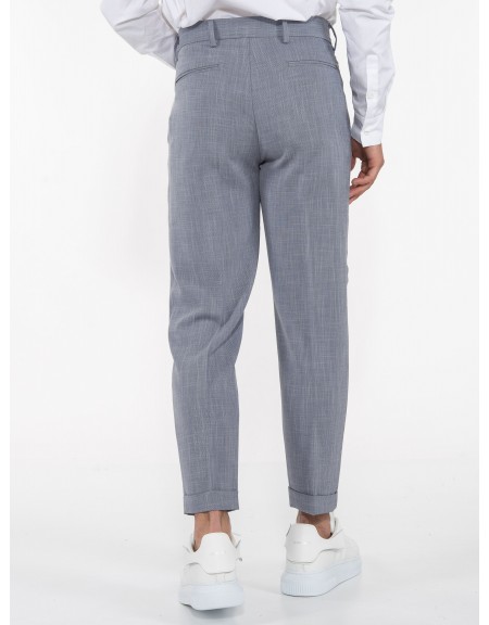 OVER-D Chino Παντελόνι OE1S2S3P29 Μπλε - Γαλάζιο OVER-D - 2