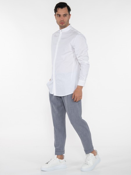 OVER-D Chino Παντελόνι OE1S2S3P29 Μπλε - Γαλάζιο OVER-D - 11