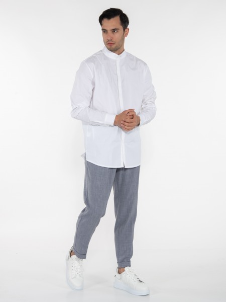 OVER-D Chino Παντελόνι OE1S2S3P29 Μπλε - Γαλάζιο OVER-D - 8