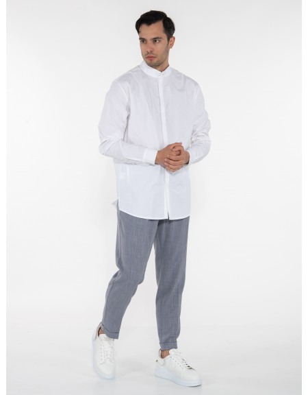 OVER-D Chino Παντελόνι OE1S2S3P29 Μπλε - Γαλάζιο OVER-D - 8