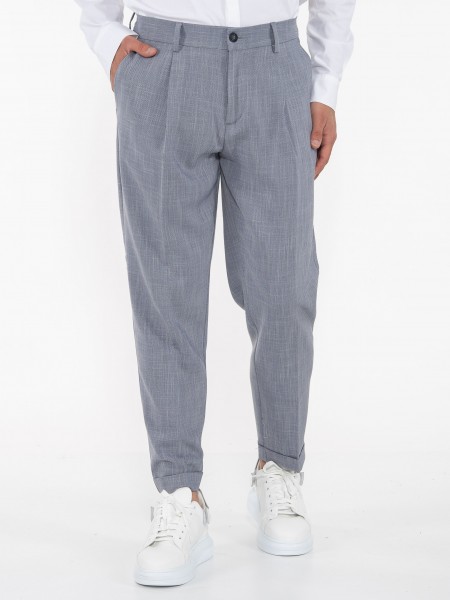 OVER-D Chino Παντελόνι OE1S2S3P29 Μπλε - Γαλάζιο OVER-D - 1